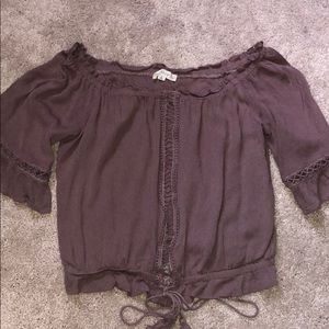 Crop tunic